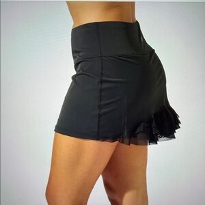 Bobbe Active Nordstrom XL Black Tennis Skort. Cute as a Bunny Skirt.